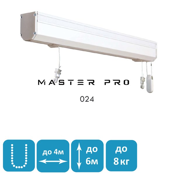 Карниз для римских штор MASTER PRO 024 024 - фото 4834